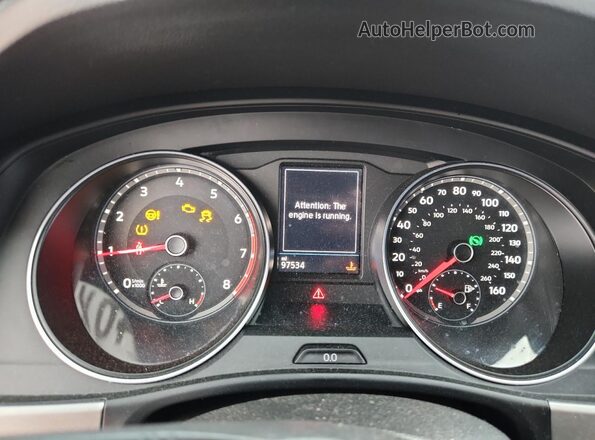 1V2AP2CA7KC581190 2019 VOLKSWAGEN ATLAS Black Սարքավորումների վահանակի տեսք
