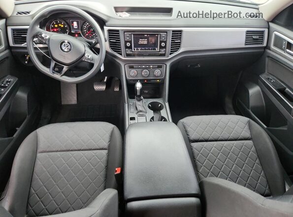 1V2AP2CA7KC581190 2019 VOLKSWAGEN ATLAS Black Առջևի վահանակի տեսք