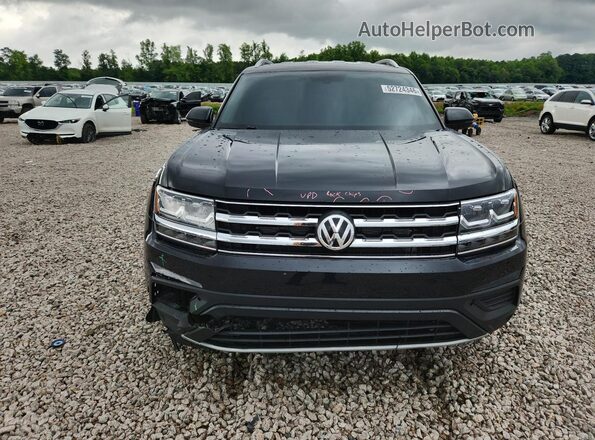 1V2AP2CA7KC581190 2019 VOLKSWAGEN ATLAS Black Դիմացի տեսք