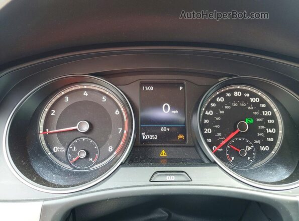 1V2AP2CA7MC505133 2021 VOLKSWAGEN ATLAS Gray Vista del cuadro de instrumentos