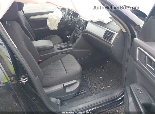 1V2AP2CA8MC506050 2021 VOLKSWAGEN ATLAS Black Front interior view
