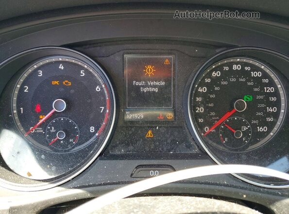 1V2AR2CA2JC553810 2018 VOLKSWAGEN ATLAS White Вид щитка приладів