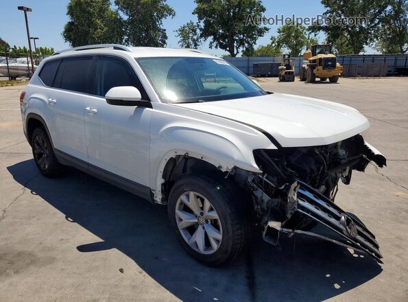1V2AR2CA2JC553810 2018 VOLKSWAGEN ATLAS White Передня права чверть