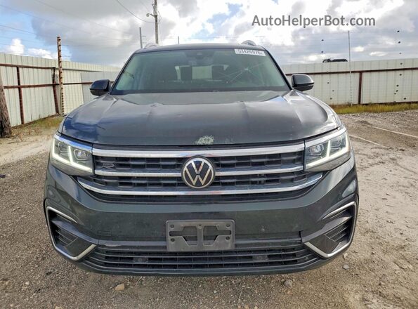 1V2AR2CA4NC505697 2022 VOLKSWAGEN ATLAS Green Դիմացի տեսք