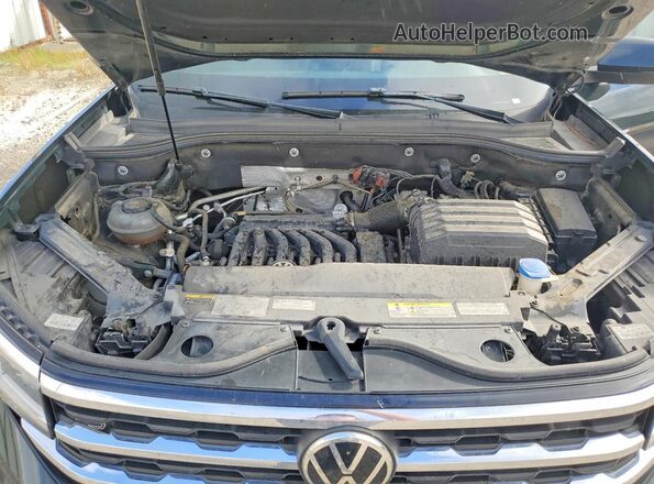 1V2AR2CA4NC505697 2022 VOLKSWAGEN ATLAS Green Շարժիչի բաժամունքի տեսք