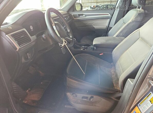 1V2BC2CA1NC214449 2022 VOLKSWAGEN ATLAS Gray Widok wnętrza z przodu