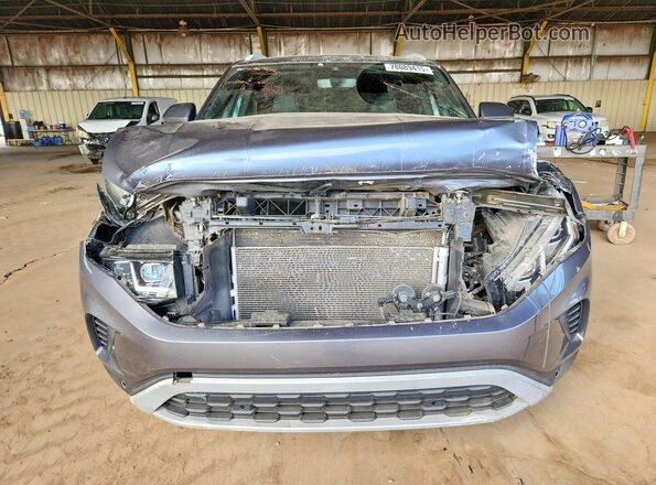 1V2BC2CA1NC214449 2022 VOLKSWAGEN ATLAS Gray Widok z przodu