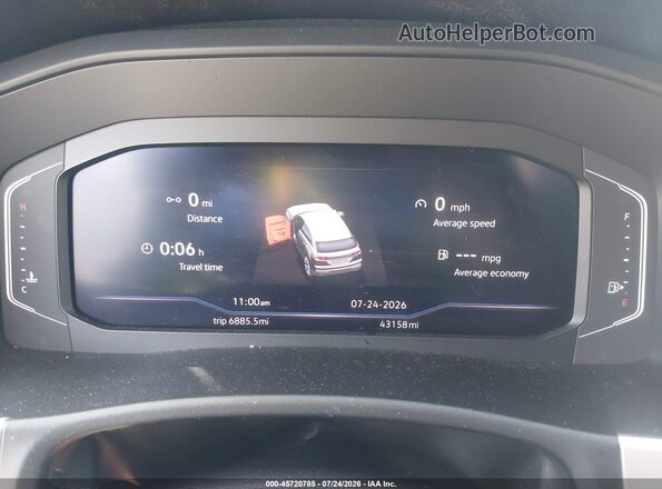 1V2BC2CA1PC219590 2023 VOLKSWAGEN ATLAS White Հետևի նստատեղերի տեսք
