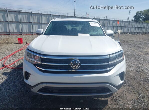 1V2BC2CA1PC219590 2023 VOLKSWAGEN ATLAS White Սարքավորումների վահանակի տեսք