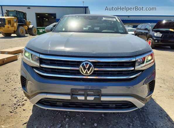 1V2BC2CA2NC213570 2022 VOLKSWAGEN ATLAS Gray Widok z przodu