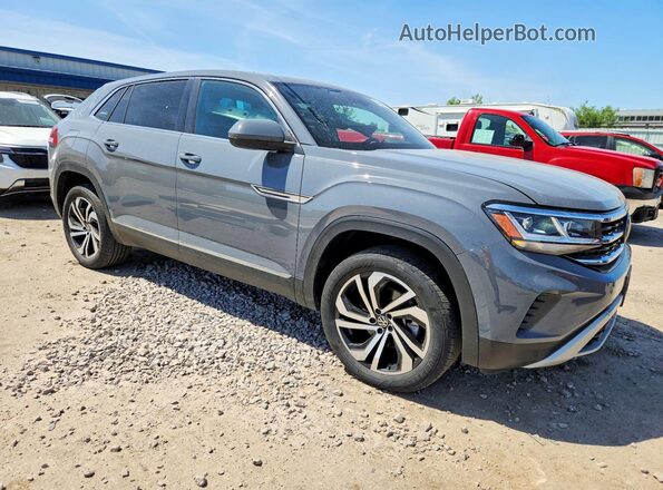 1V2BC2CA2NC213570 2022 VOLKSWAGEN ATLAS Gray Przód prawy