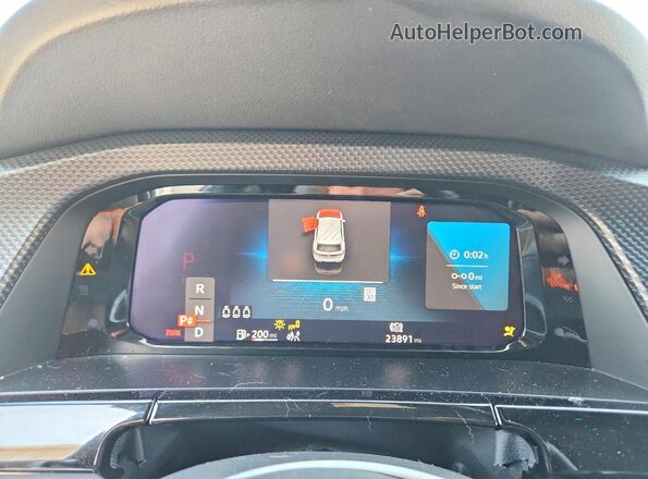 1V2BE2CA2RC218011 2024 VOLKSWAGEN ATLAS Black Vista del cuadro de instrumentos