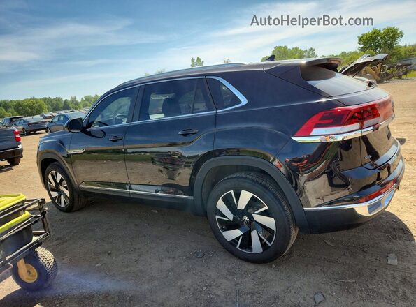 1V2BE2CA2RC238632 2024 VOLKSWAGEN ATLAS Черный Задняя левая четверть