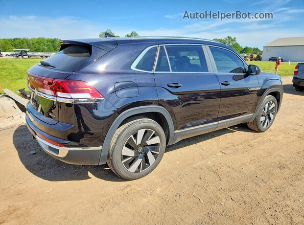 1V2BE2CA2RC238632 2024 VOLKSWAGEN ATLAS Черный Задняя правая четверть