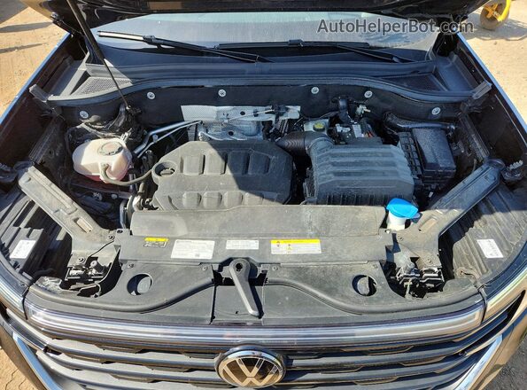 1V2BE2CA2RC238632 2024 VOLKSWAGEN ATLAS Черный Вид подкапотного пространства