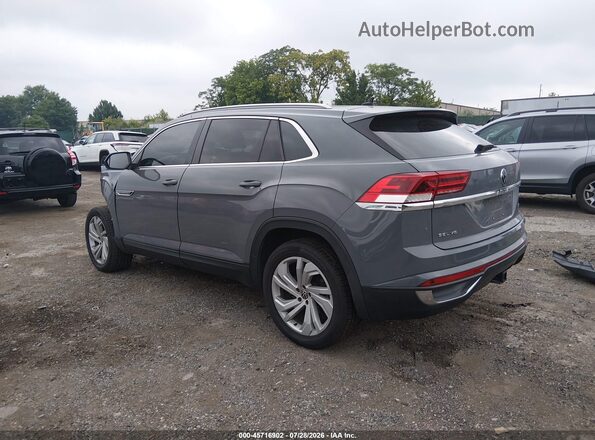 1V2BE2CA6MC204458 2021 VOLKSWAGEN ATLAS Серый Задняя левая четверть