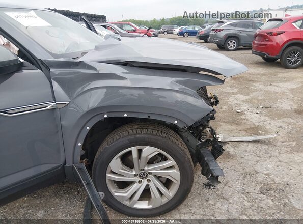 1V2BE2CA6MC204458 2021 VOLKSWAGEN ATLAS Серый Вид спереди
