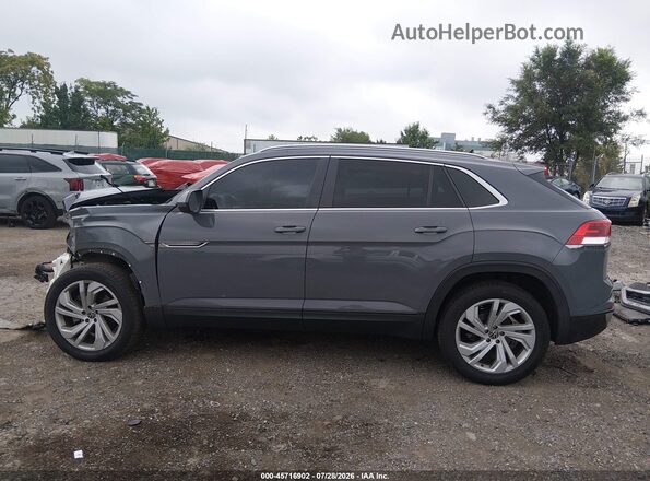 1V2BE2CA6MC204458 2021 VOLKSWAGEN ATLAS Серый Панорамный вид салона 360°