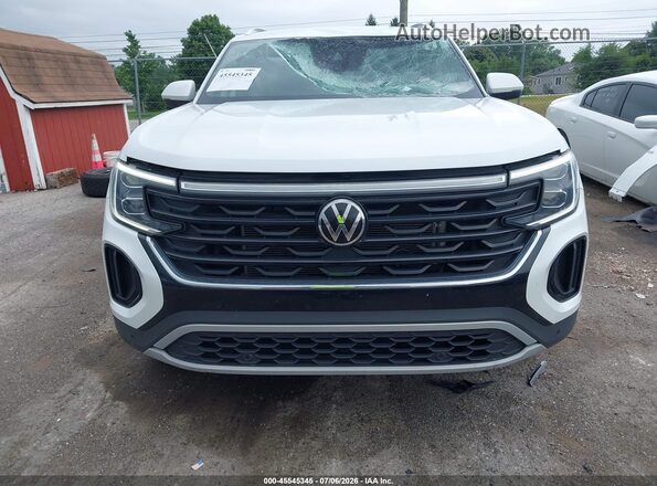 1V2BE2CA6SC228952 2025 VOLKSWAGEN ATLAS White Սարքավորումների վահանակի տեսք