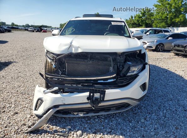 1V2BE2CA9MC222274 2021 VOLKSWAGEN ATLAS White Widok z przodu