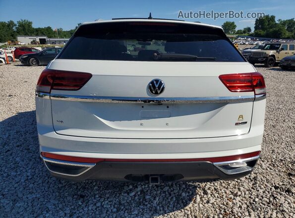 1V2BE2CA9MC222274 2021 VOLKSWAGEN ATLAS White Widok z tyłu