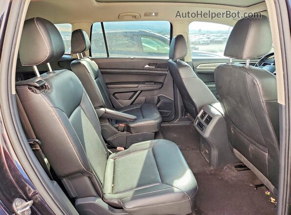 1V2BP2CA3MC504954 2021 VOLKSWAGEN ATLAS Black Widok tylnych siedzeń