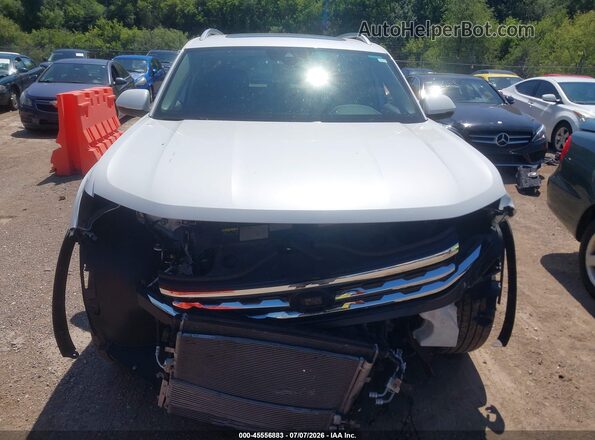 1V2BR2CA0MC589052 2021 VOLKSWAGEN ATLAS White Widok wnętrza z tyłu