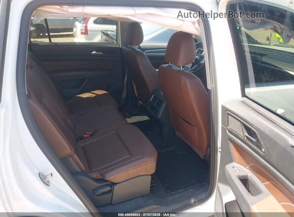 1V2BR2CA0MC589052 2021 VOLKSWAGEN ATLAS White Widok naklejki z numerem VIN
