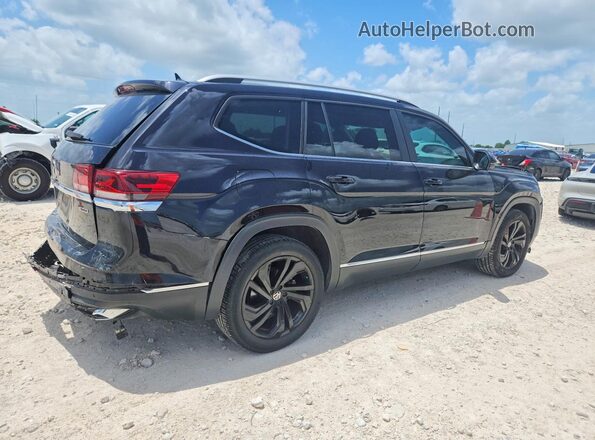 1V2BR2CA2MC529029 2021 VOLKSWAGEN ATLAS Black Հետևի աջ