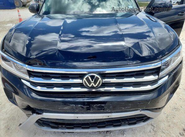 1V2BR2CA2MC529029 2021 VOLKSWAGEN ATLAS Black Շարժիչի բաժամունքի տեսք