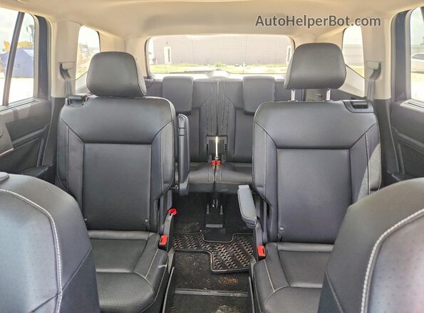 1V2BR2CA2MC529029 2021 VOLKSWAGEN ATLAS Black Հետևի նստատեղերի տեսք