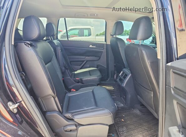 1V2BR2CA2MC529029 2021 VOLKSWAGEN ATLAS Black Սալոնի հետևի տեսք