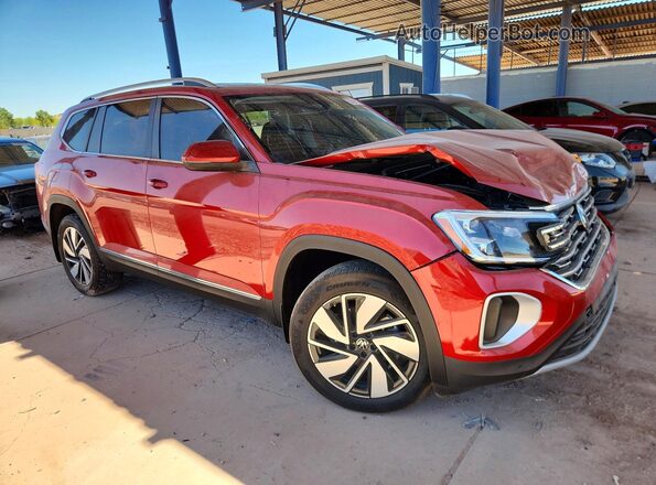 1V2BR2CA3RC504079 2024 VOLKSWAGEN ATLAS Red Առջևի աջ
