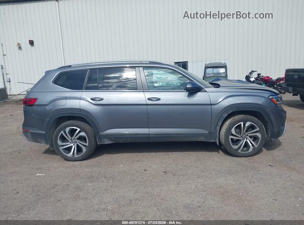 1V2BR2CA4NC557058 2022 VOLKSWAGEN ATLAS Gray უკანა სალონის ხედი