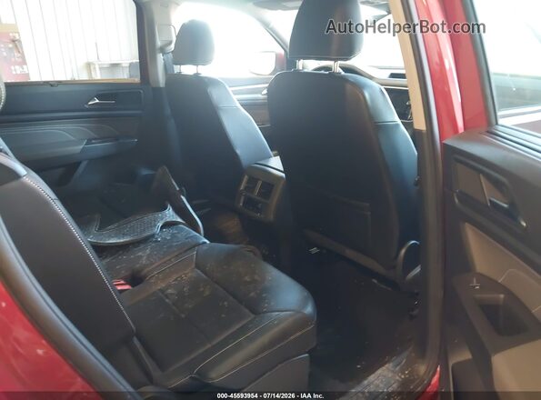 1V2BR2CA7PC523635 2023 VOLKSWAGEN ATLAS Red VIN კოდის სტიკერის ხედი