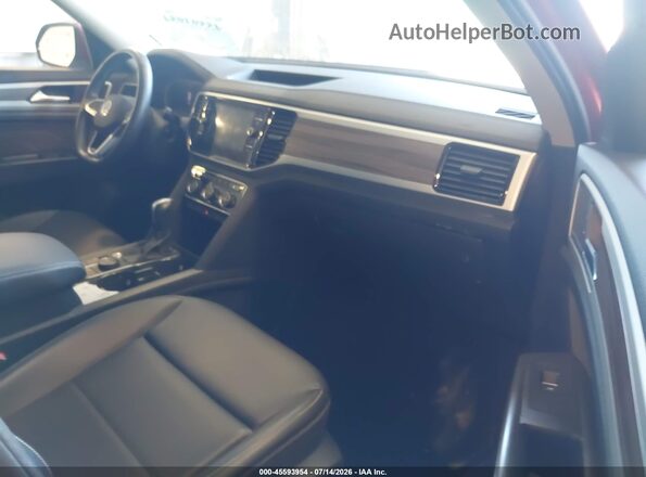 1V2BR2CA7PC523635 2023 VOLKSWAGEN ATLAS Red წინა სალონის ხედი