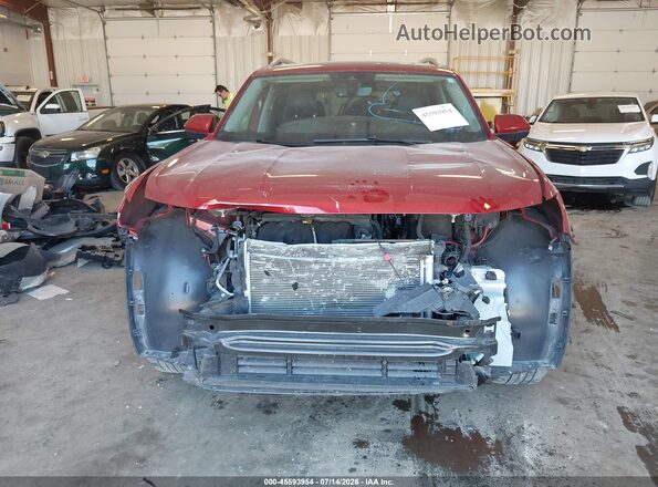 1V2BR2CA7PC523635 2023 VOLKSWAGEN ATLAS Red ხელსაწყოთა პანელის ხედი
