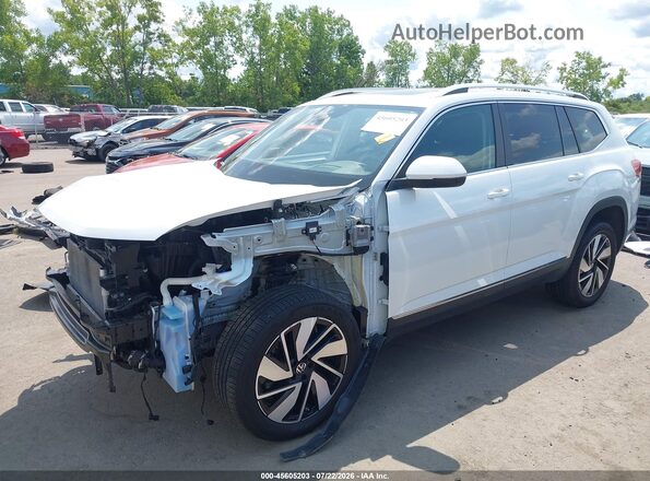 1V2BR2CA7RC601351 2024 VOLKSWAGEN ATLAS White Առջևի ձախ երեք քառորդ տեսարան