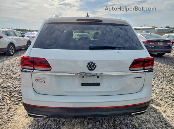 1V2BR2CA9MC509652 2021 VOLKSWAGEN ATLAS White უკანა ხედი