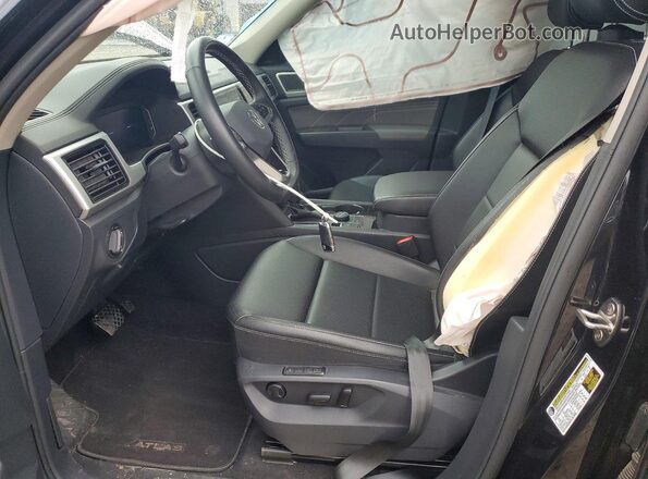 1V2BR2CAXPC549470 2023 VOLKSWAGEN ATLAS Black Вид салону спереду