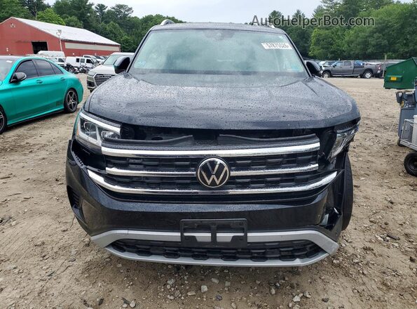 1V2BR2CAXPC549470 2023 VOLKSWAGEN ATLAS Black Вид спереду