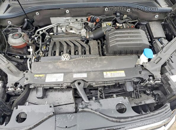 1V2BR2CAXPC549470 2023 VOLKSWAGEN ATLAS Black Вид підкапотного простору