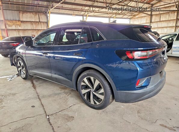 1V2CMPE89PC026063 2023 VOLKSWAGEN ID.4 Синий Задняя левая четверть
