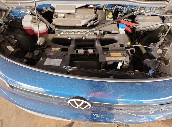 1V2CMPE89PC026063 2023 VOLKSWAGEN ID.4 Синий Вид подкапотного пространства