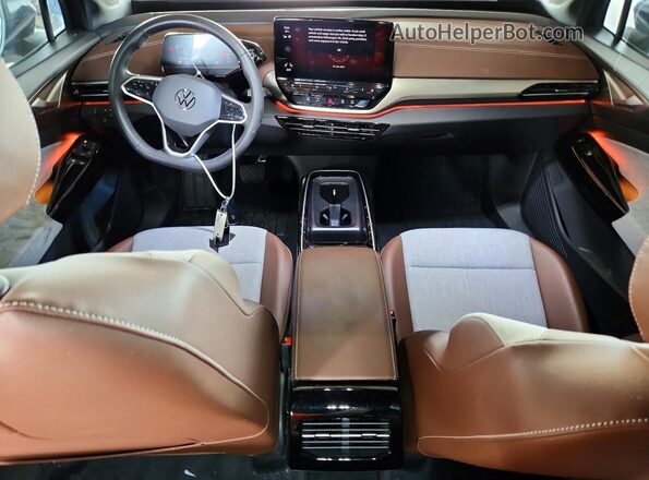 1V2CMPE89PC026063 2023 VOLKSWAGEN ID.4 Синий Вид панели приборов