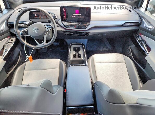 1V2CMPE89PC027861 2023 VOLKSWAGEN ID.4 Silver Dashboard view