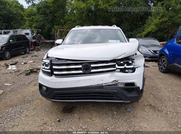 1V2CP2CA5JC600715 2018 VOLKSWAGEN ATLAS White წინა ხედი