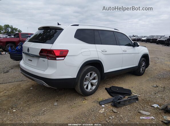 1V2CP2CA5JC600715 2018 VOLKSWAGEN ATLAS White უკანა მარჯვენა