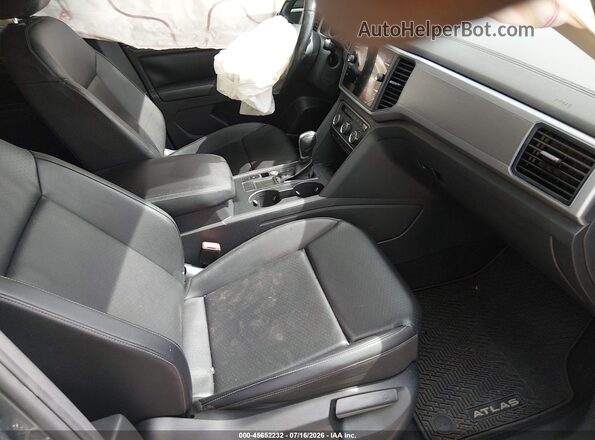 1V2CP2CA6JC593094 2018 VOLKSWAGEN ATLAS Gray წინა სალონის ხედი