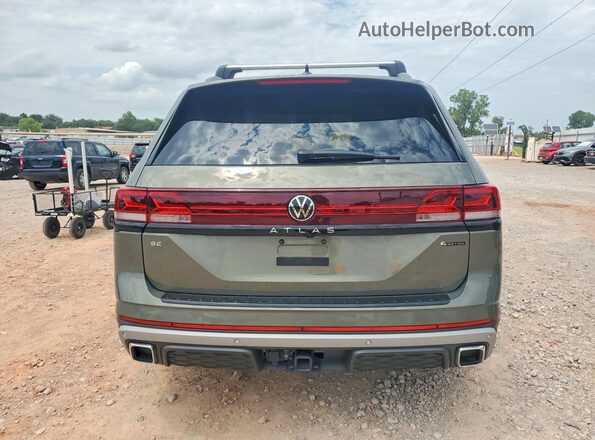 1V2CR2CA0RC552014 2024 VOLKSWAGEN ATLAS Зеленый Вид сзади